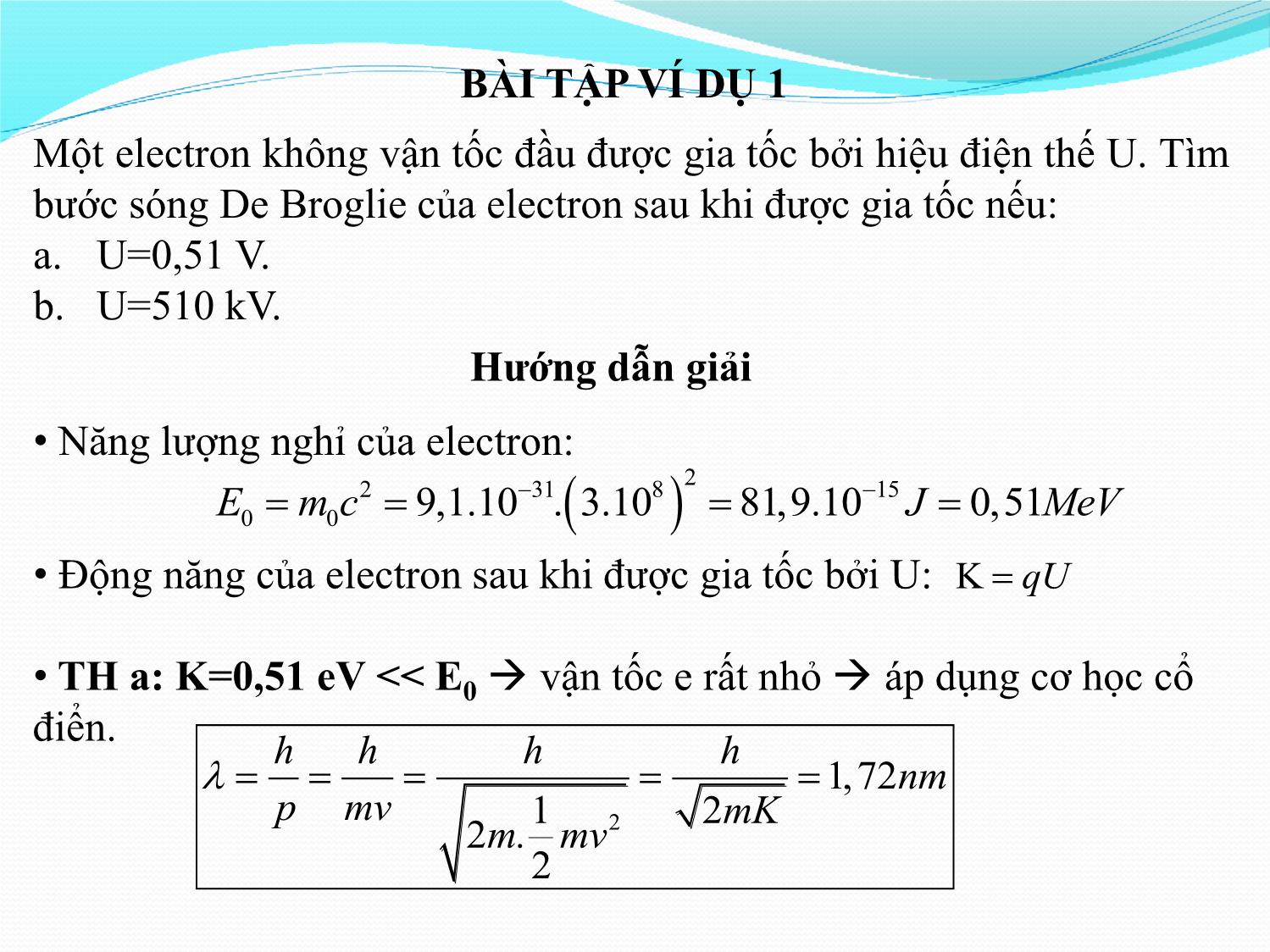 Bài giảng Vật lý đại cương 2 - Chương 6: Cơ học lượng tử - Phạm Thị Hải Miền trang 5
