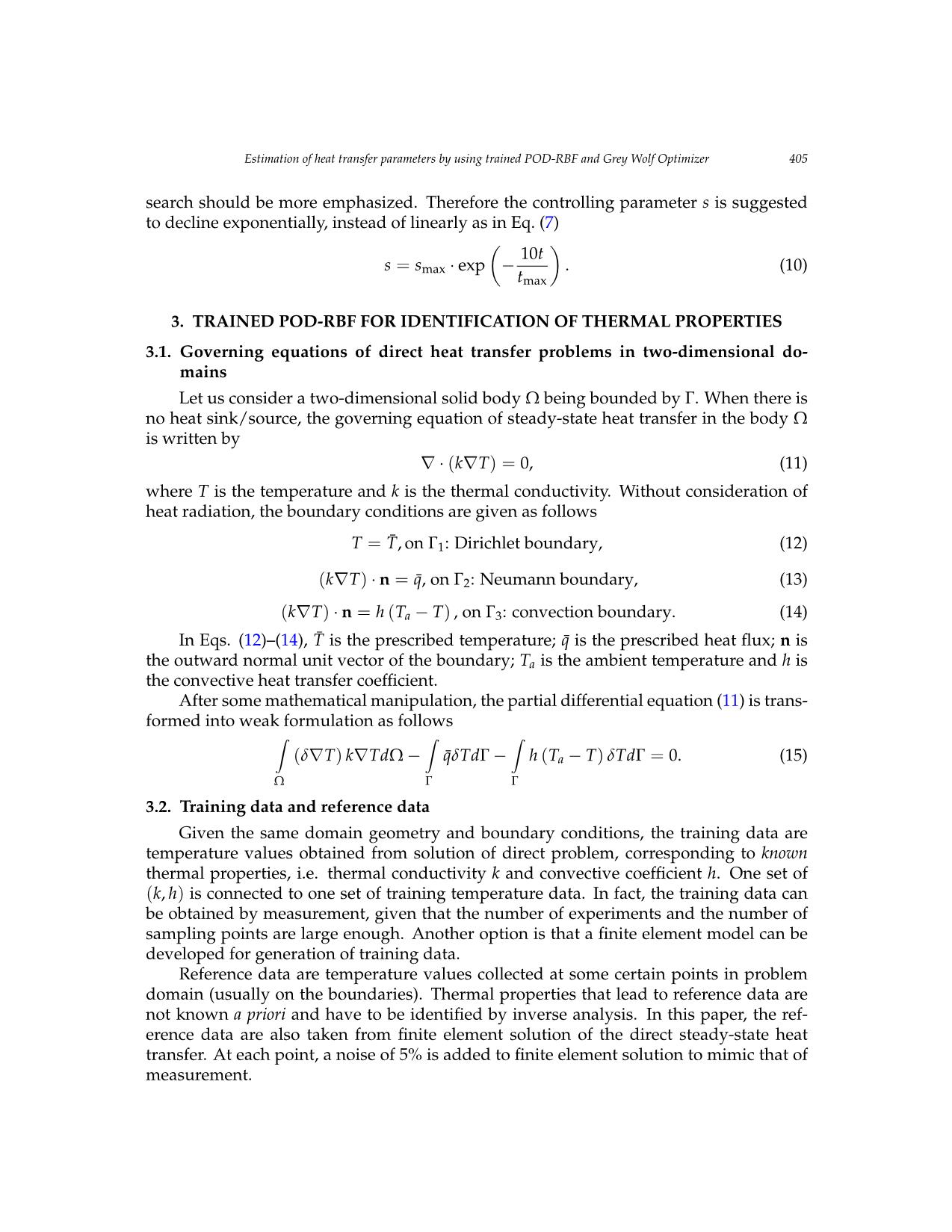 Estimation of heat transfer parameters by using trained pod - rbf and grey wolf optimizer trang 5