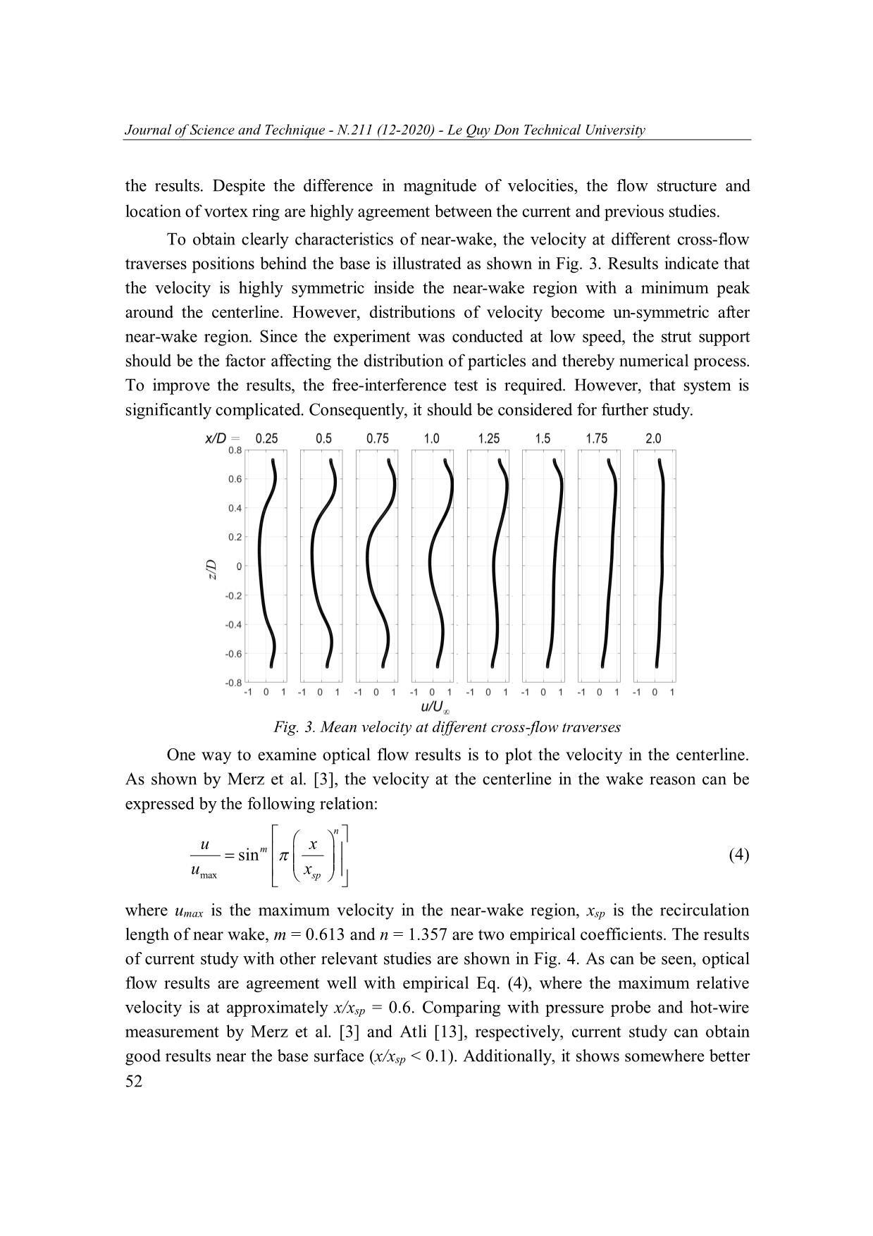 Investigation on unsteady behavior of near - wake flow of a blunt - base body by an optical - flow algorithm trang 5