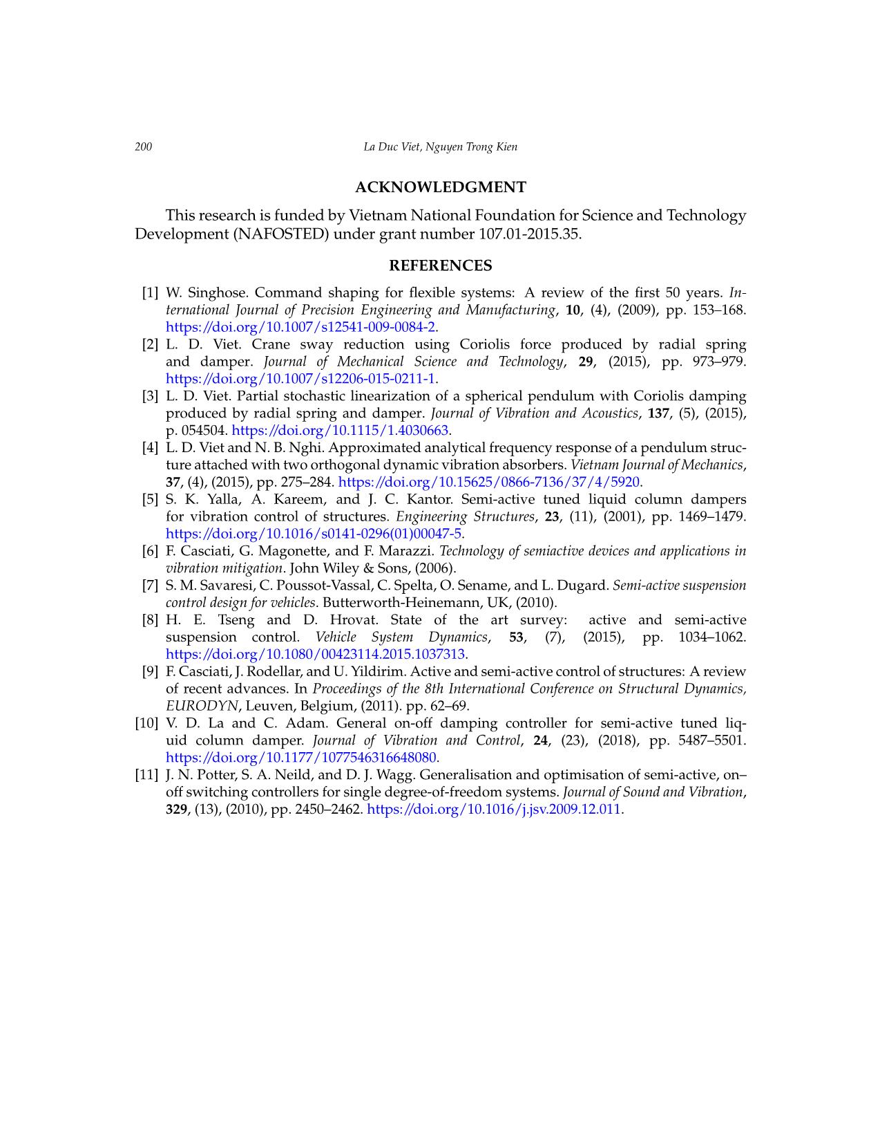 Lower bound of performance index of anti - sway control of a pendulum using on-off damping radial spring - damper trang 8