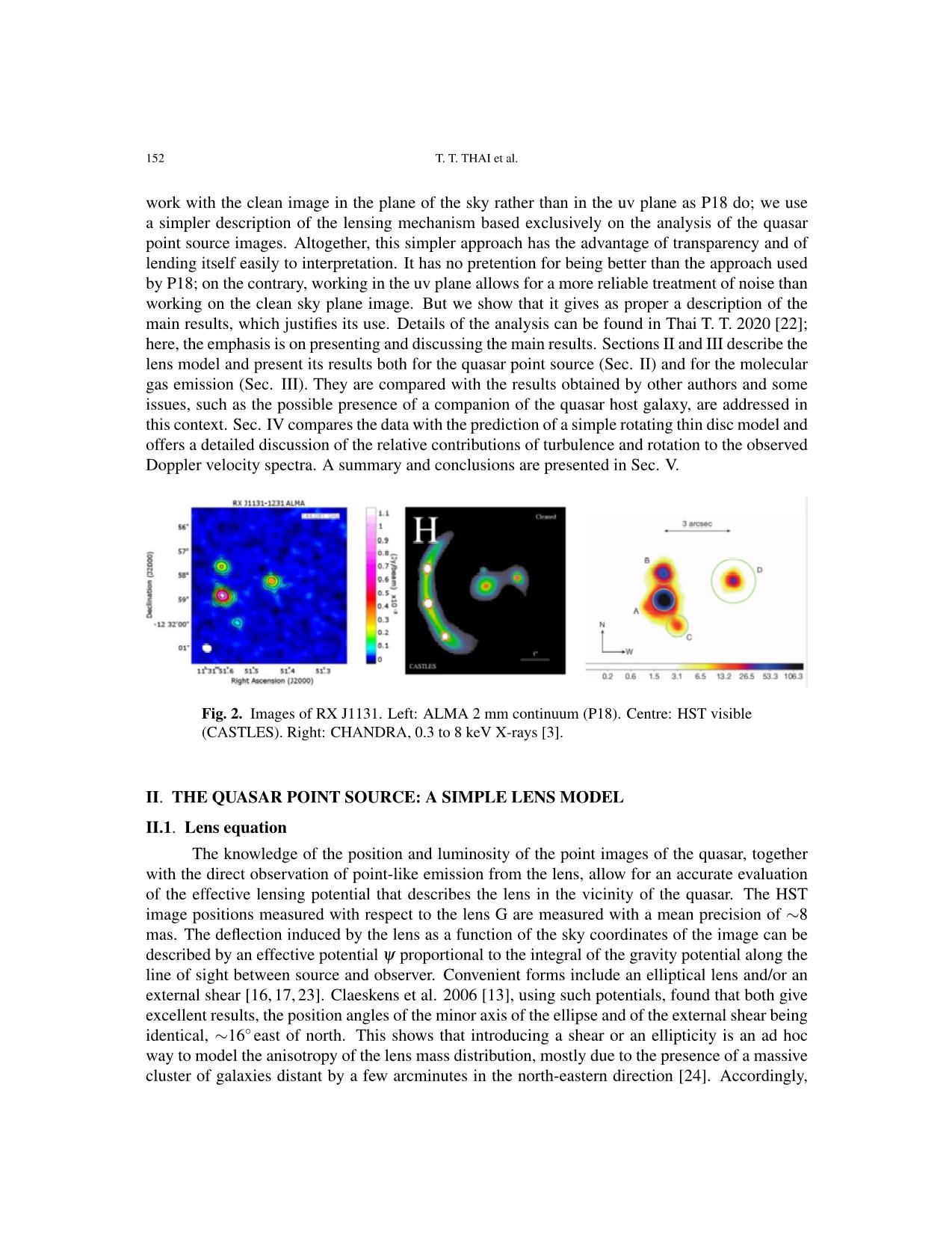 Morpho-Kinematics of the molecular gas in a quasar host galaxy at redshift z = 0:654 trang 4