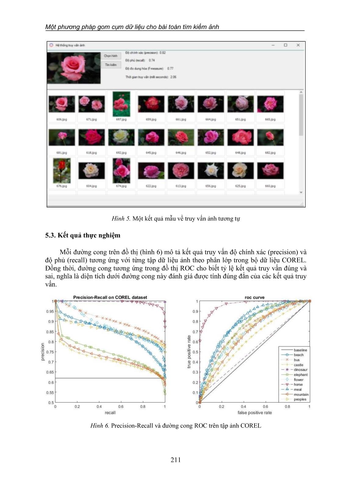 Một phương pháp gom cụm dữ liệu cho bài toán tìm kiếm ảnh trang 10