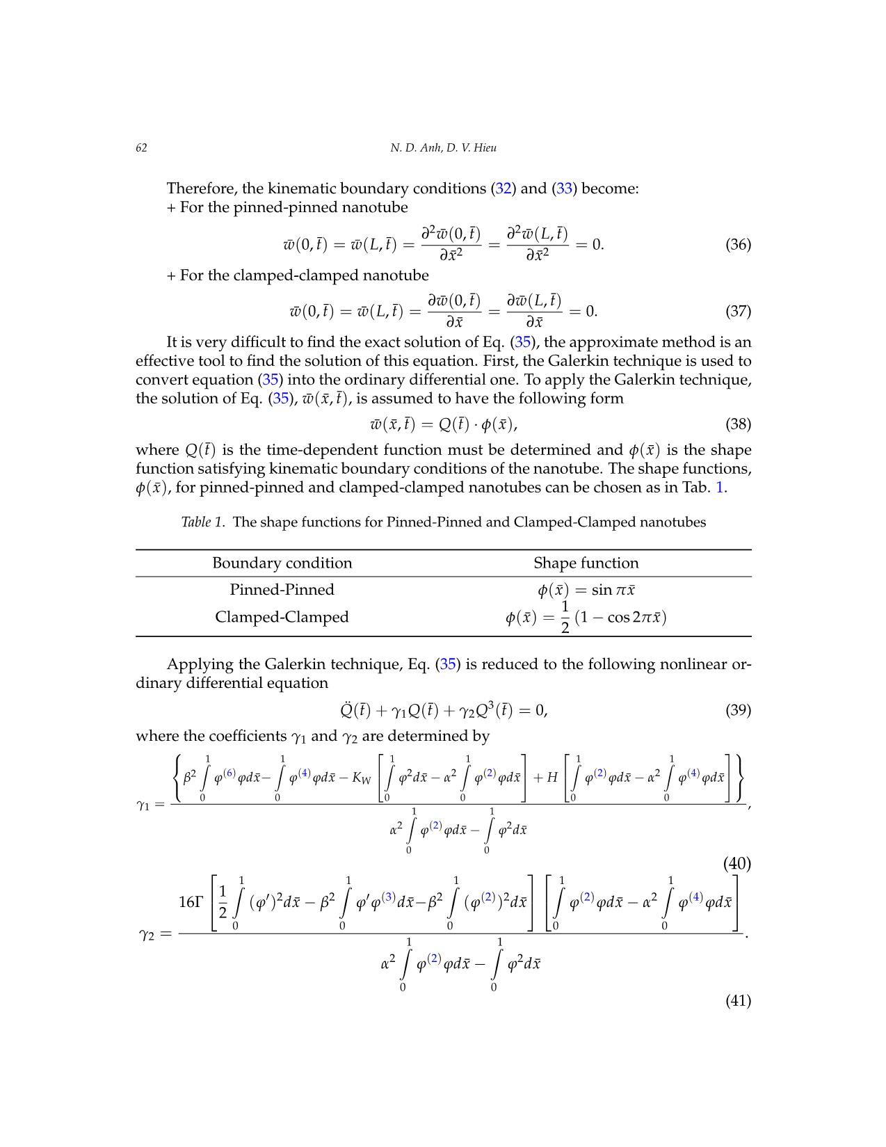 Nonlinear vibration of nonlocal strain gradient nanotubes under longitudinal magnetic field trang 8