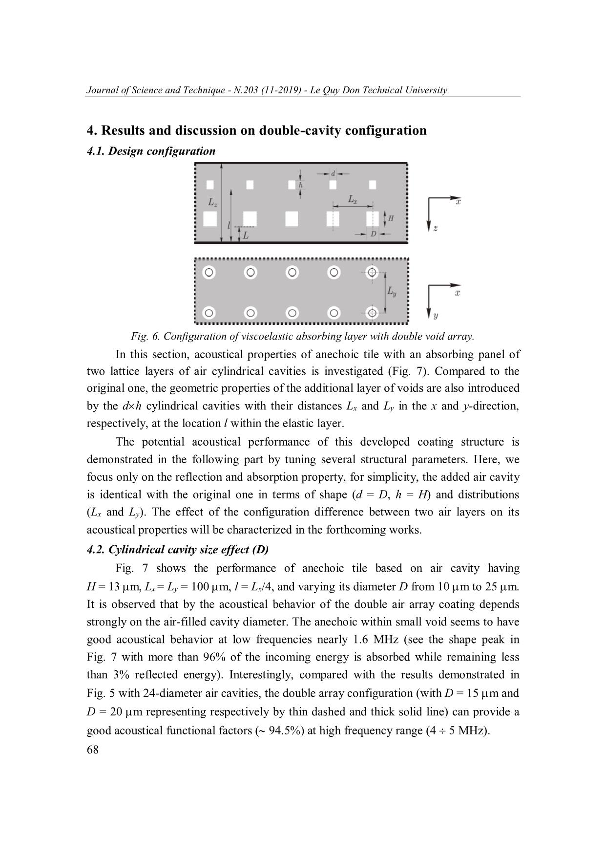 Numerical investigation of microstructure effect on acoustic properties of underwater anechoic coatings trang 8