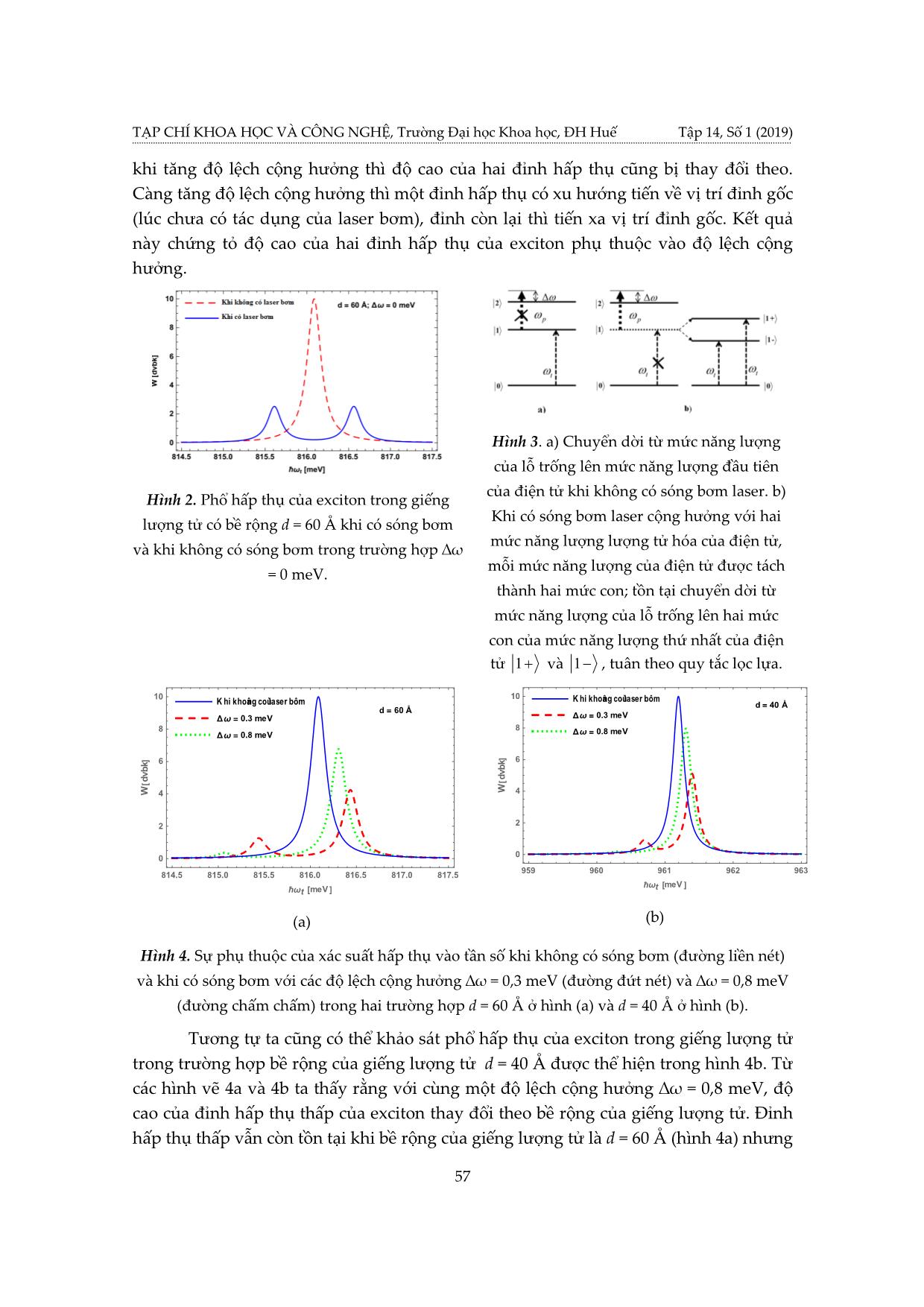 Phổ hấp thụ cộng hưởng của exciton trong giếng lượng tử  InN/GaN trang 9