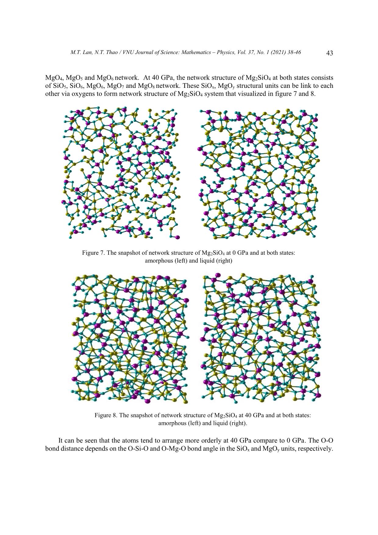 Structure analysis of amorphous and liquid magnesium silicate trang 6