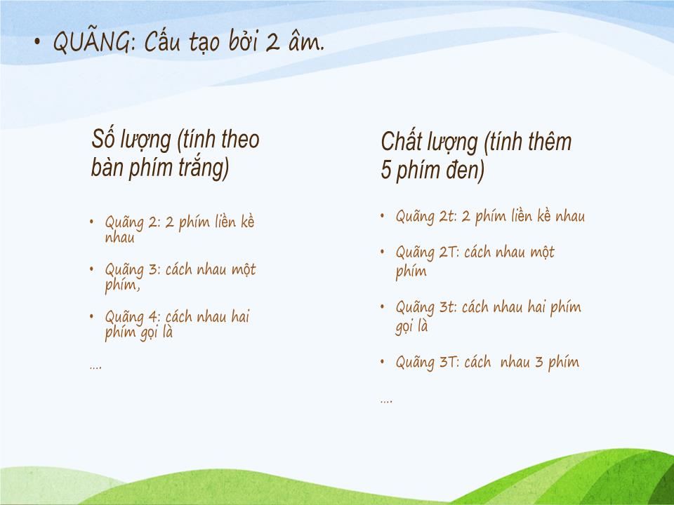 Bài giảng Nhạc lý cho bé học đàn Piano trang 10