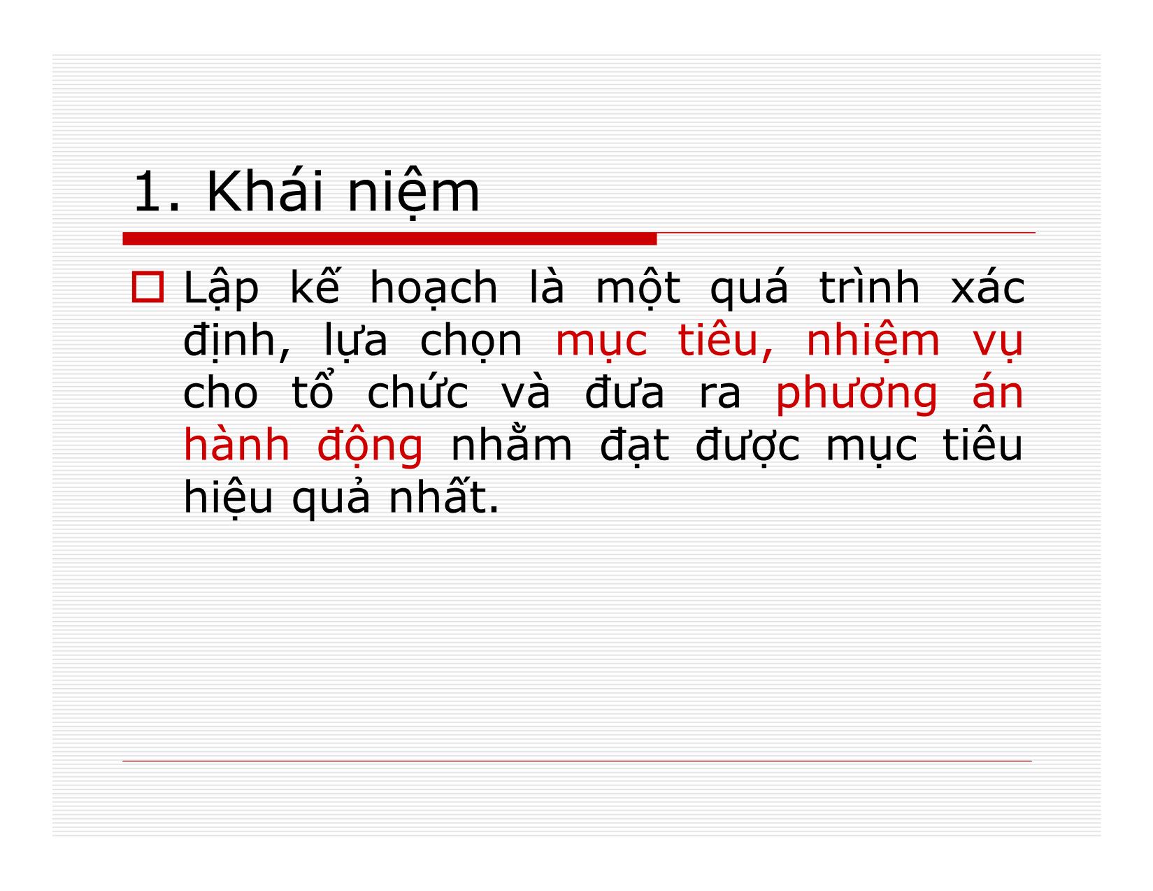 Bài giảng Quản lý - Chương 4: Chức năng quản lý trang 10