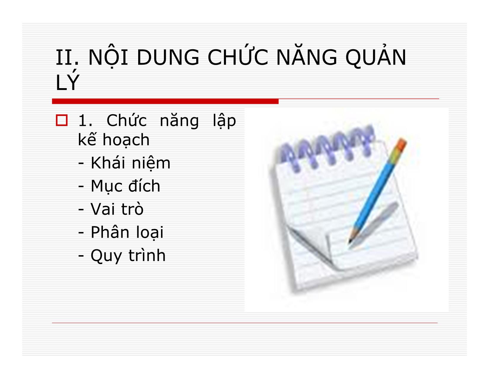 Bài giảng Quản lý - Chương 4: Chức năng quản lý trang 8