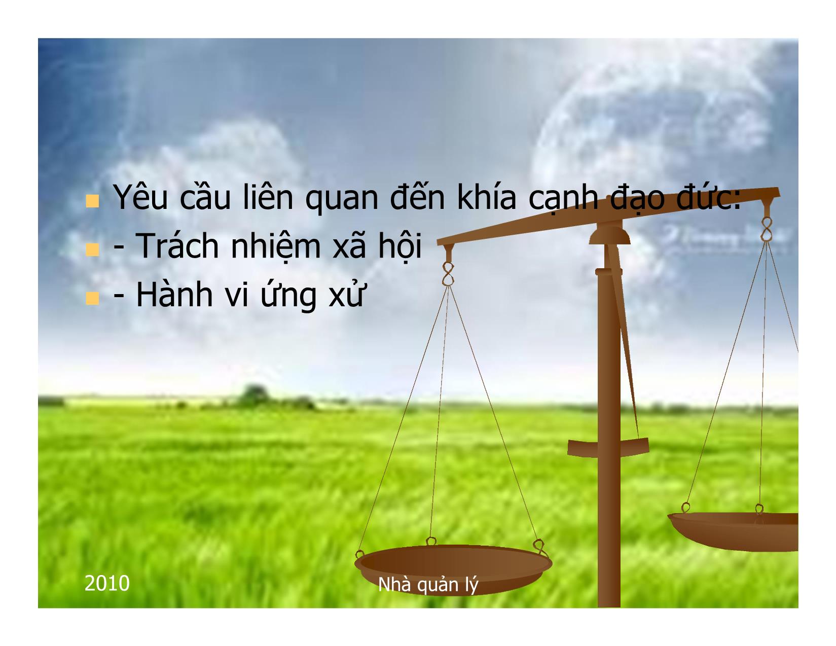 Bài giảng Quản lý - Chương 5: Nhà quản lý trong tổ chức trang 3