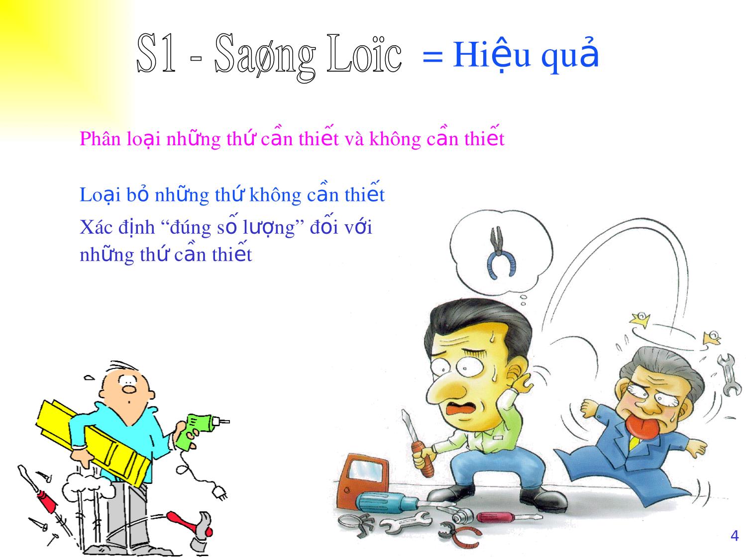 Bài giảng Xây dựng và thực hiện 5S trang 4