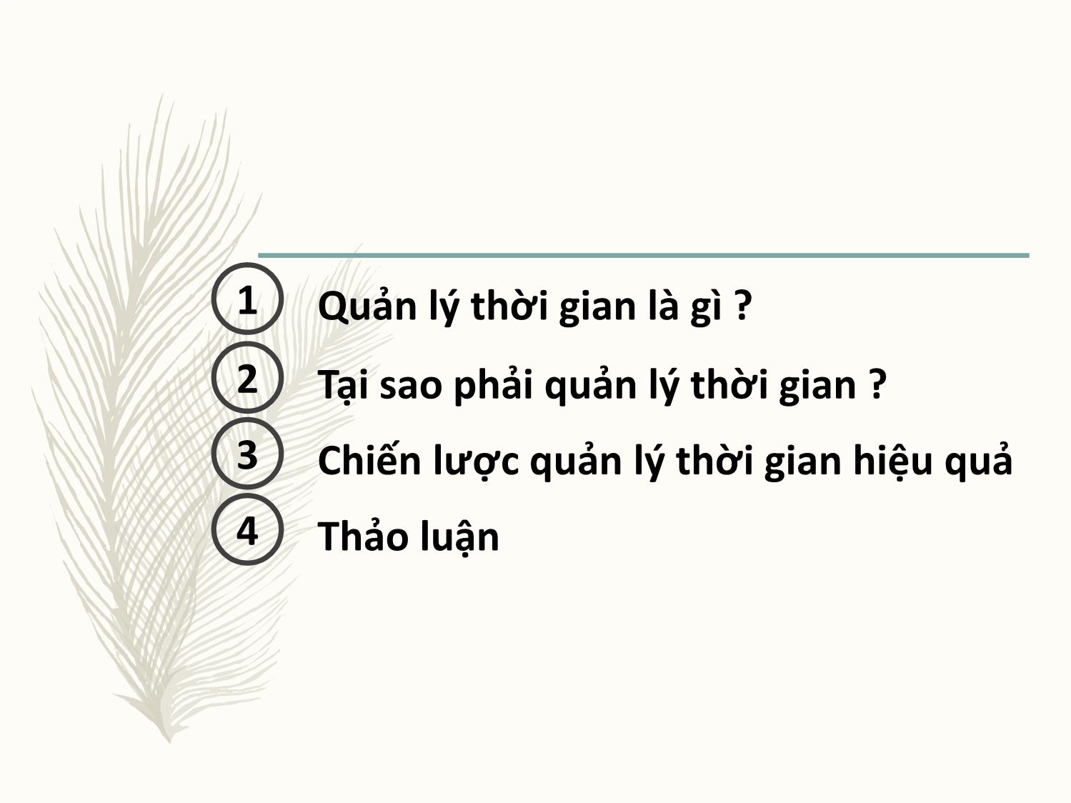 Bài giảng Kỹ năng quản lý thời gian trang 2