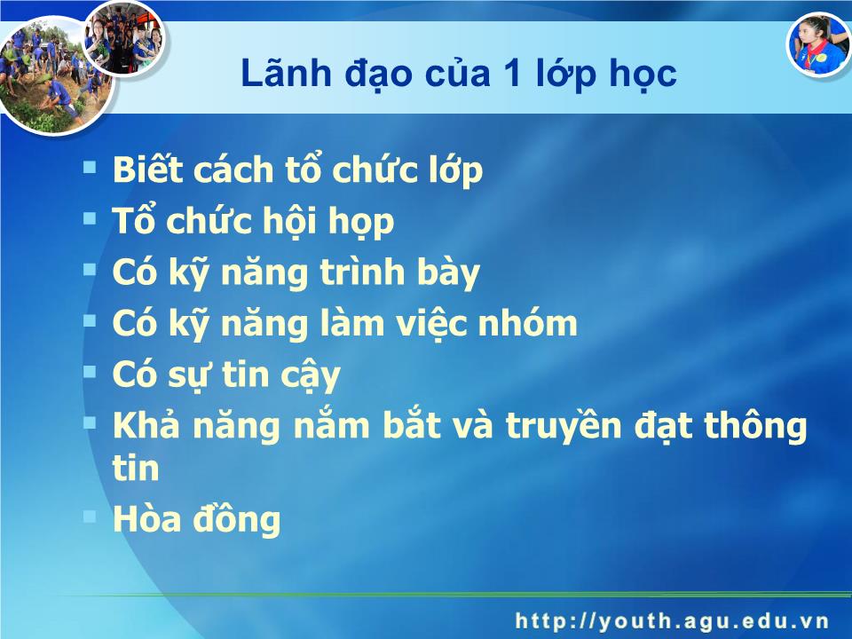 Bài giảng Kỹ năng điều hành quản lý tập thể trang 4