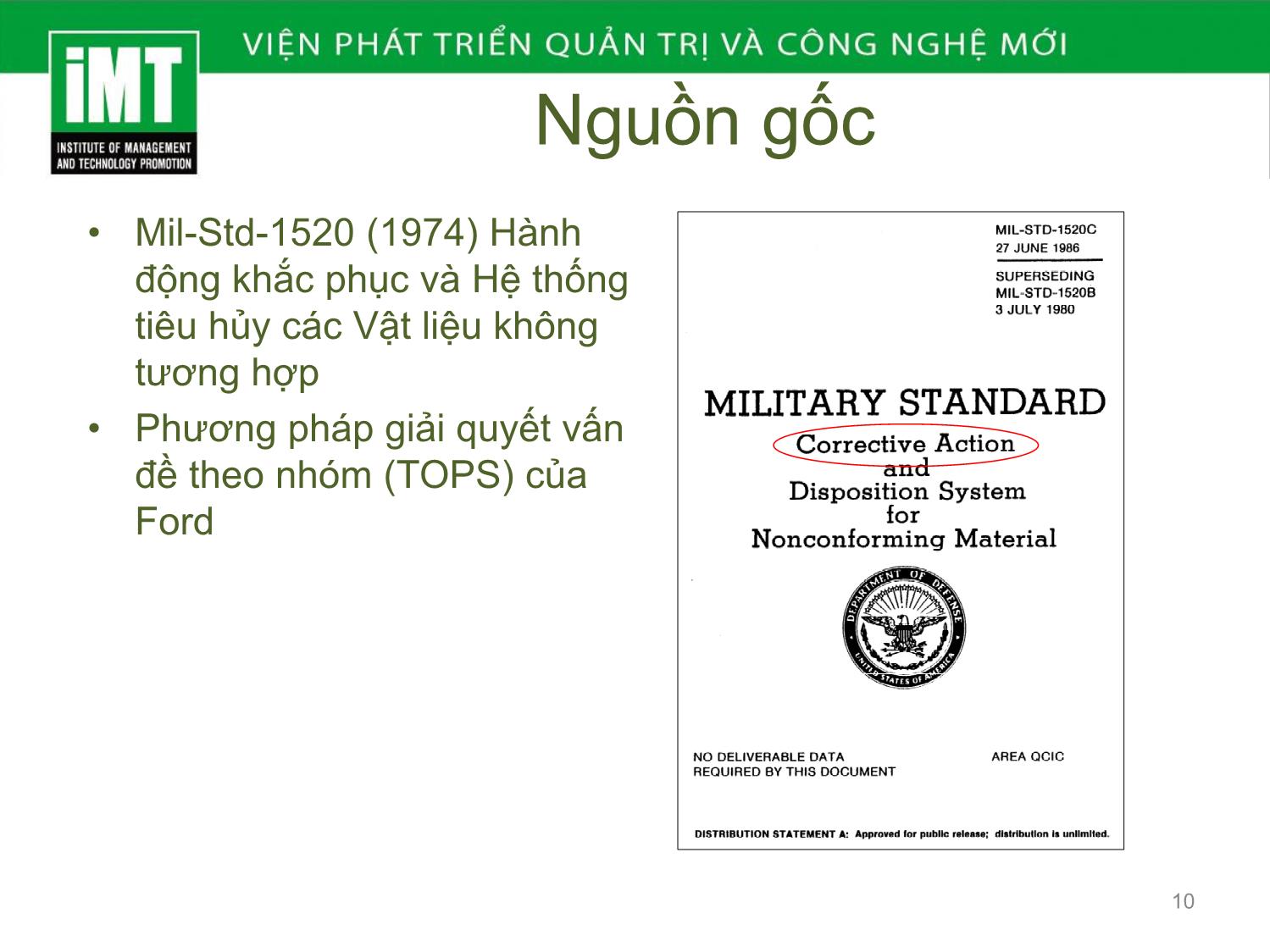 Bài giảng Kỹ năng giải quyết vấn đề trang 10