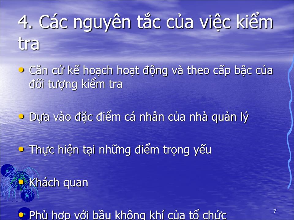 Bài giảng Kỹ năng kiểm tra trang 7