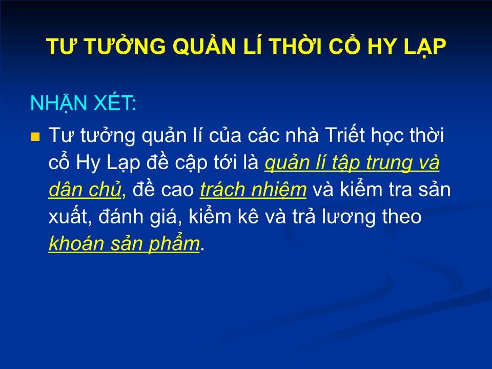 Bài giảng Kỹ năng quản lý (Bản hay) trang 10