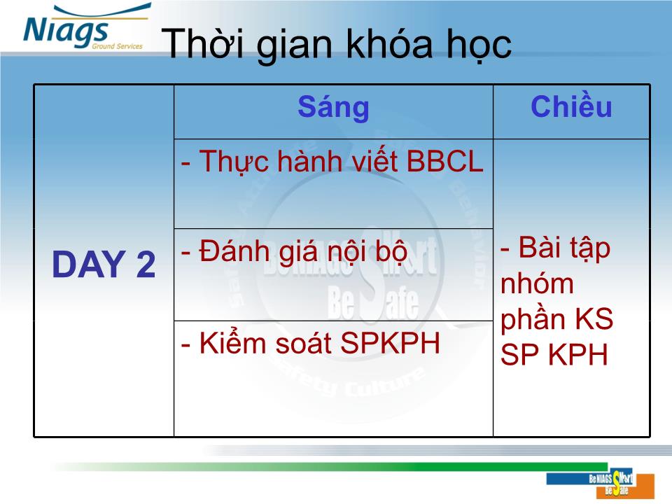 The discussion on safety, security and quality management system trang 9