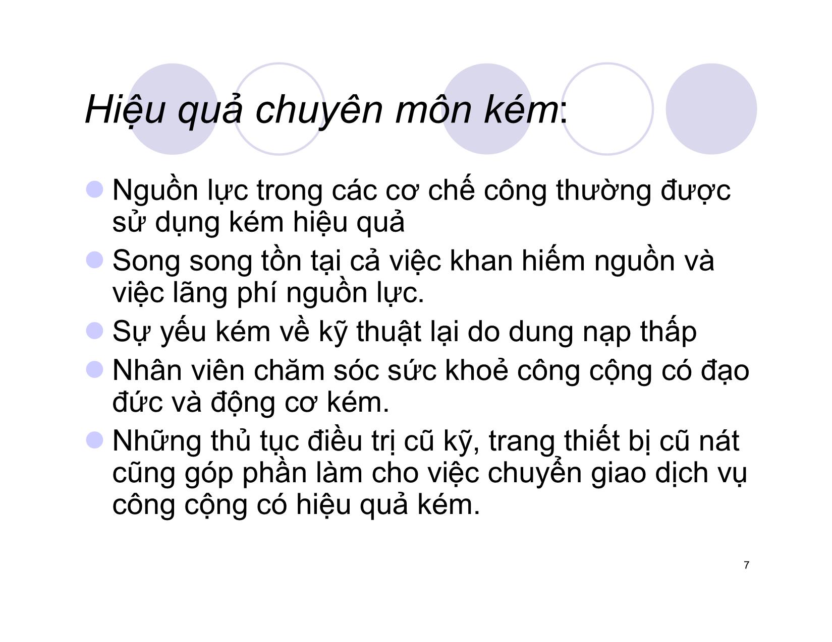 Bài giảng Quản lý chiến lược bệnh viện trang 7