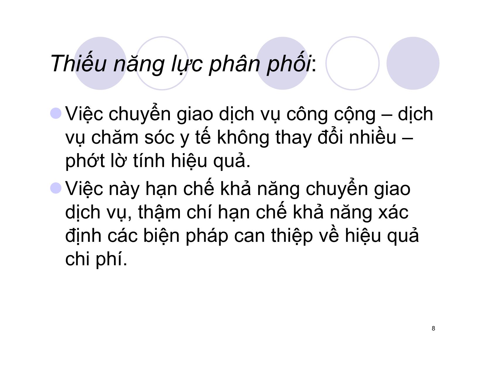 Bài giảng Quản lý chiến lược bệnh viện trang 8