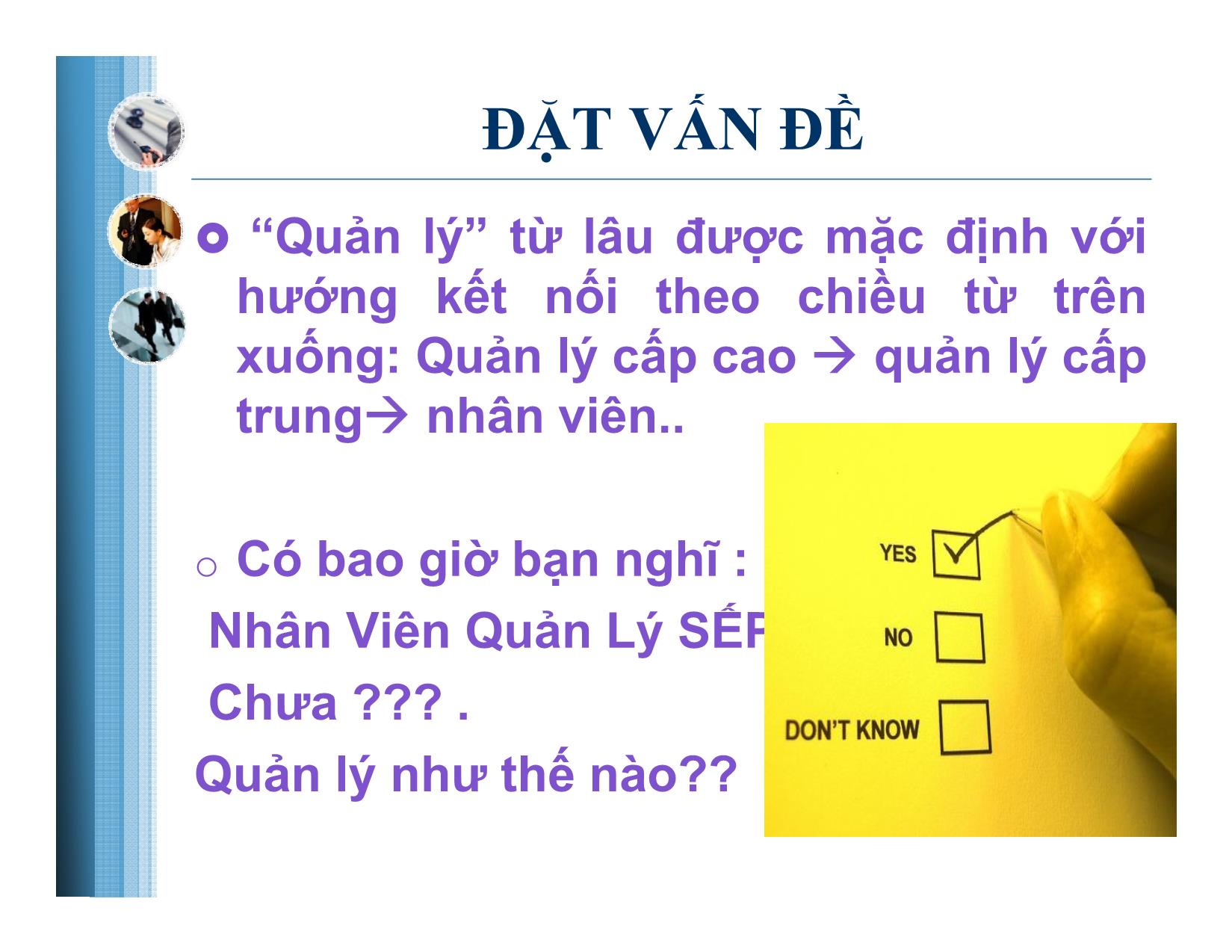 Bài giảng Quản lý sếp trang 3