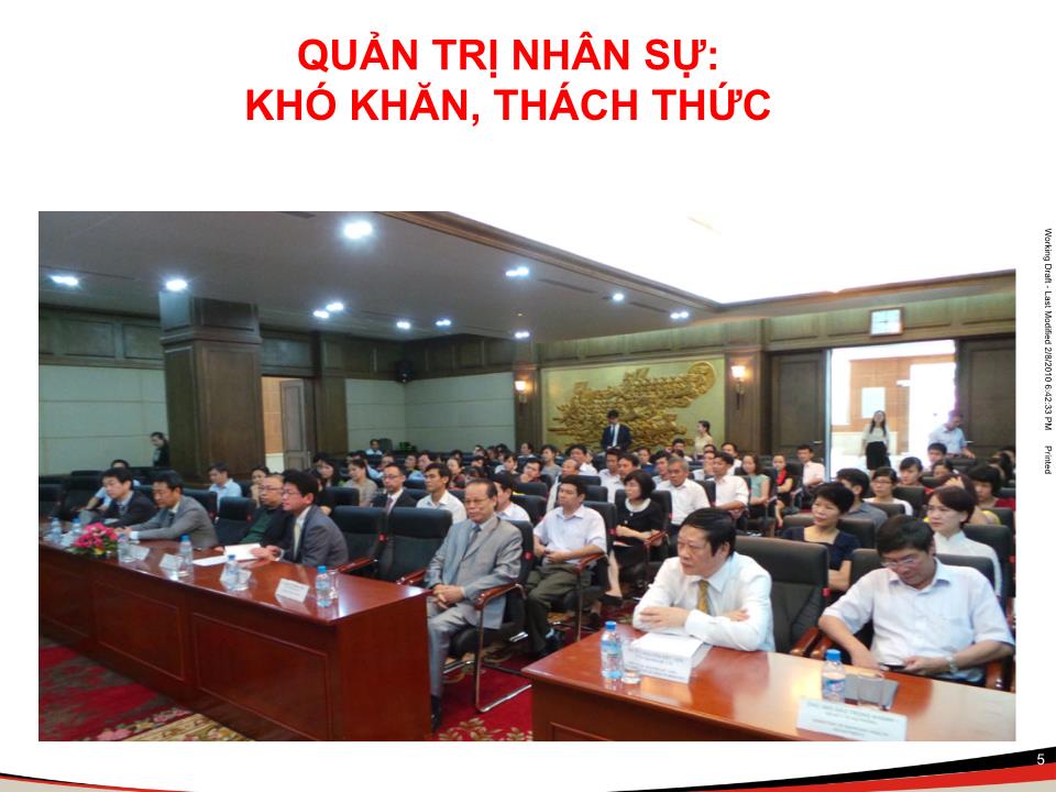 Bài giảng Quản trị nhân sự dành cho lãnh đạo trang 6