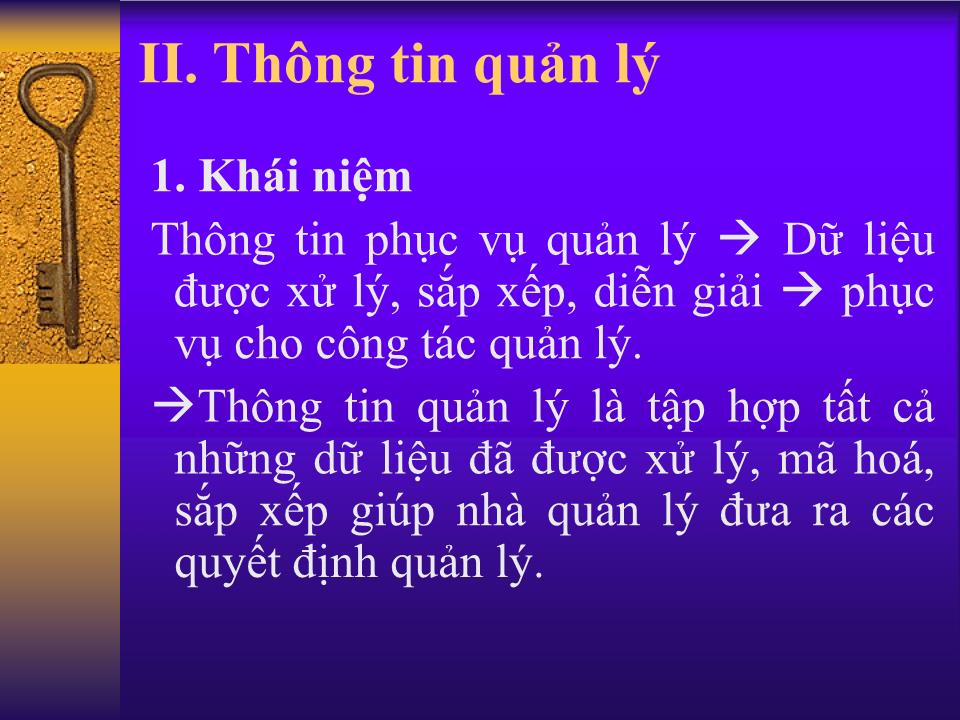 Bài giảng Thông tin trong quản lý trang 5