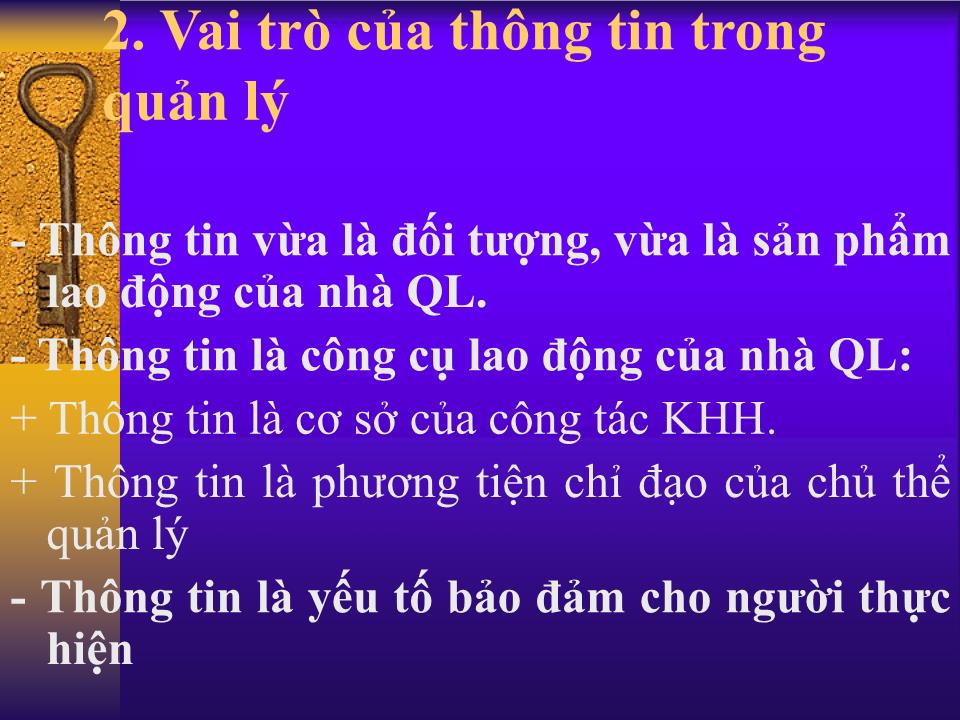 Bài giảng Thông tin trong quản lý trang 6