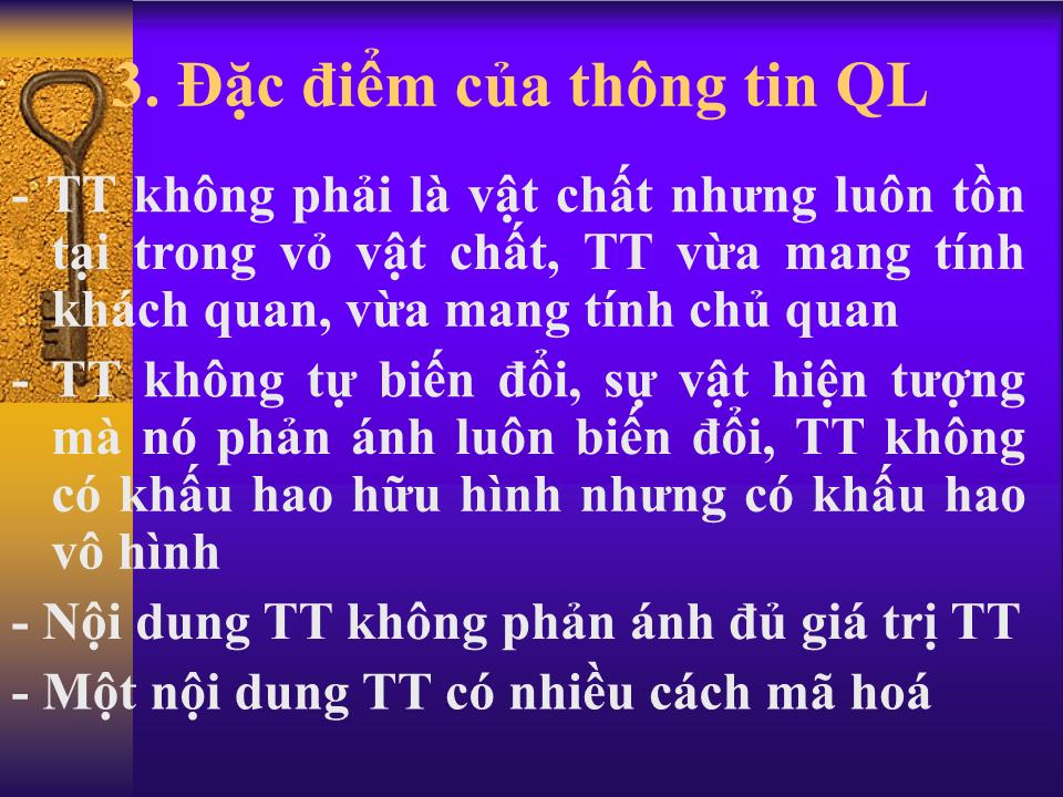 Bài giảng Thông tin trong quản lý trang 8