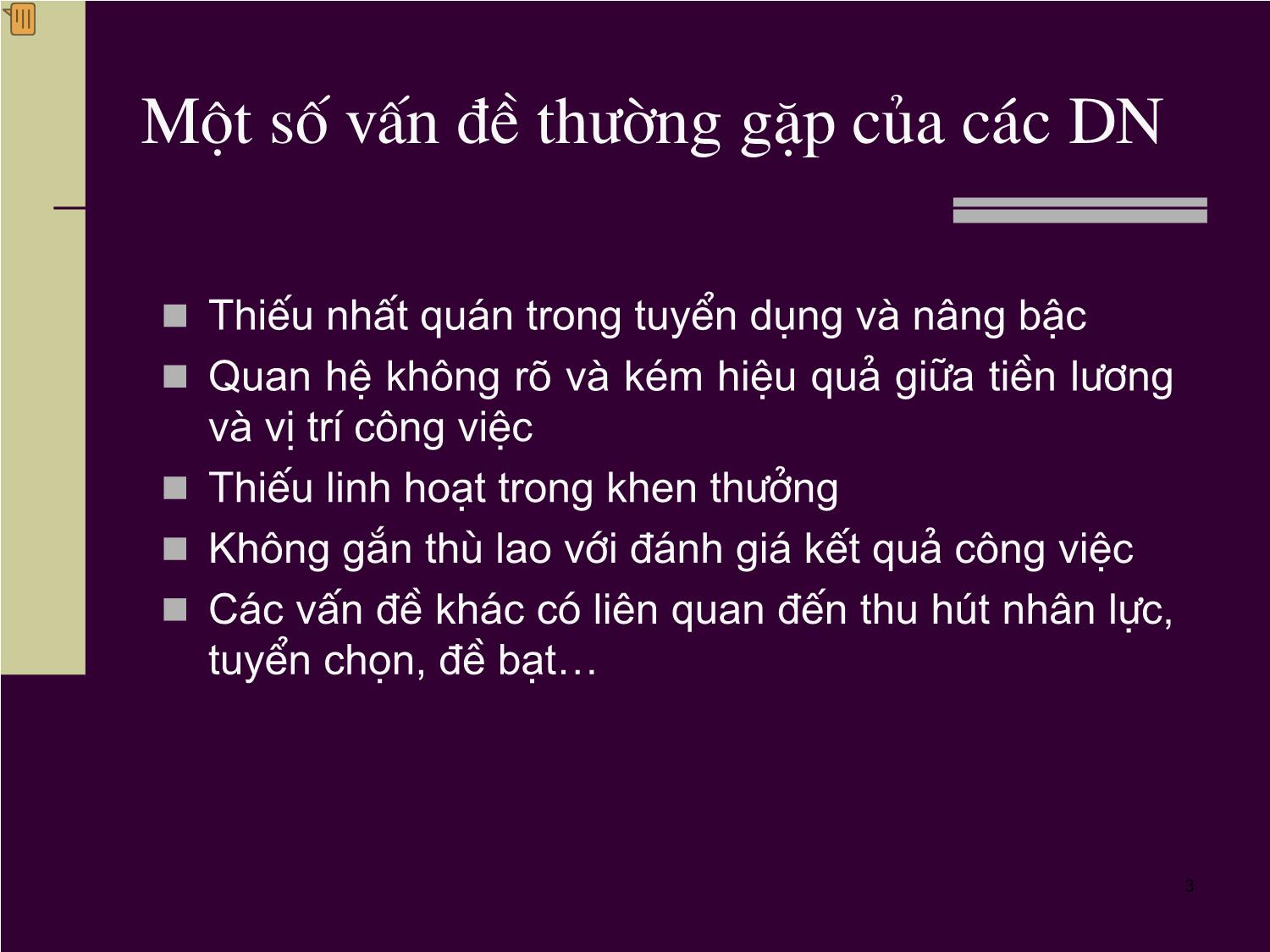 Bài giảng Đãi ngộ nhân sự trang 3