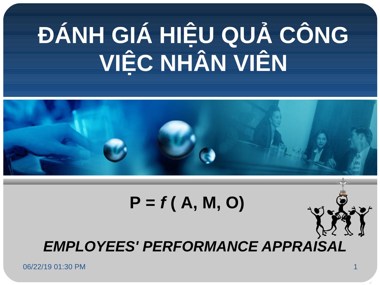 Bài giảng Đánh giá hiệu quả công việc nhân viên trang 1