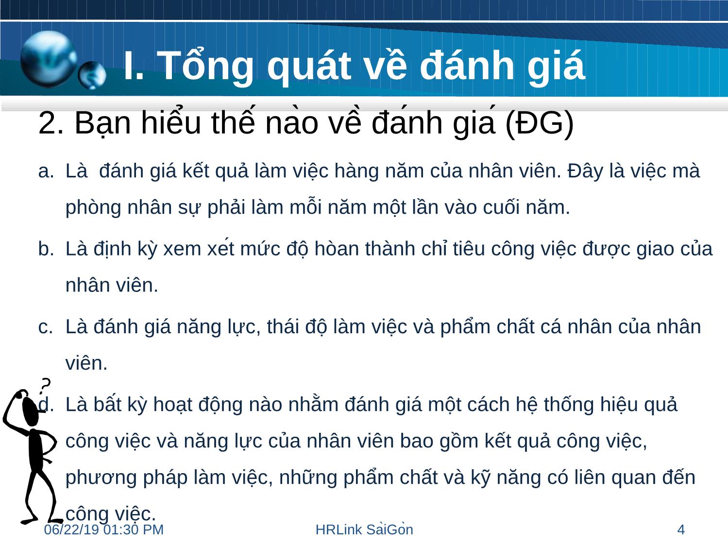 Bài giảng Đánh giá hiệu quả công việc nhân viên trang 4