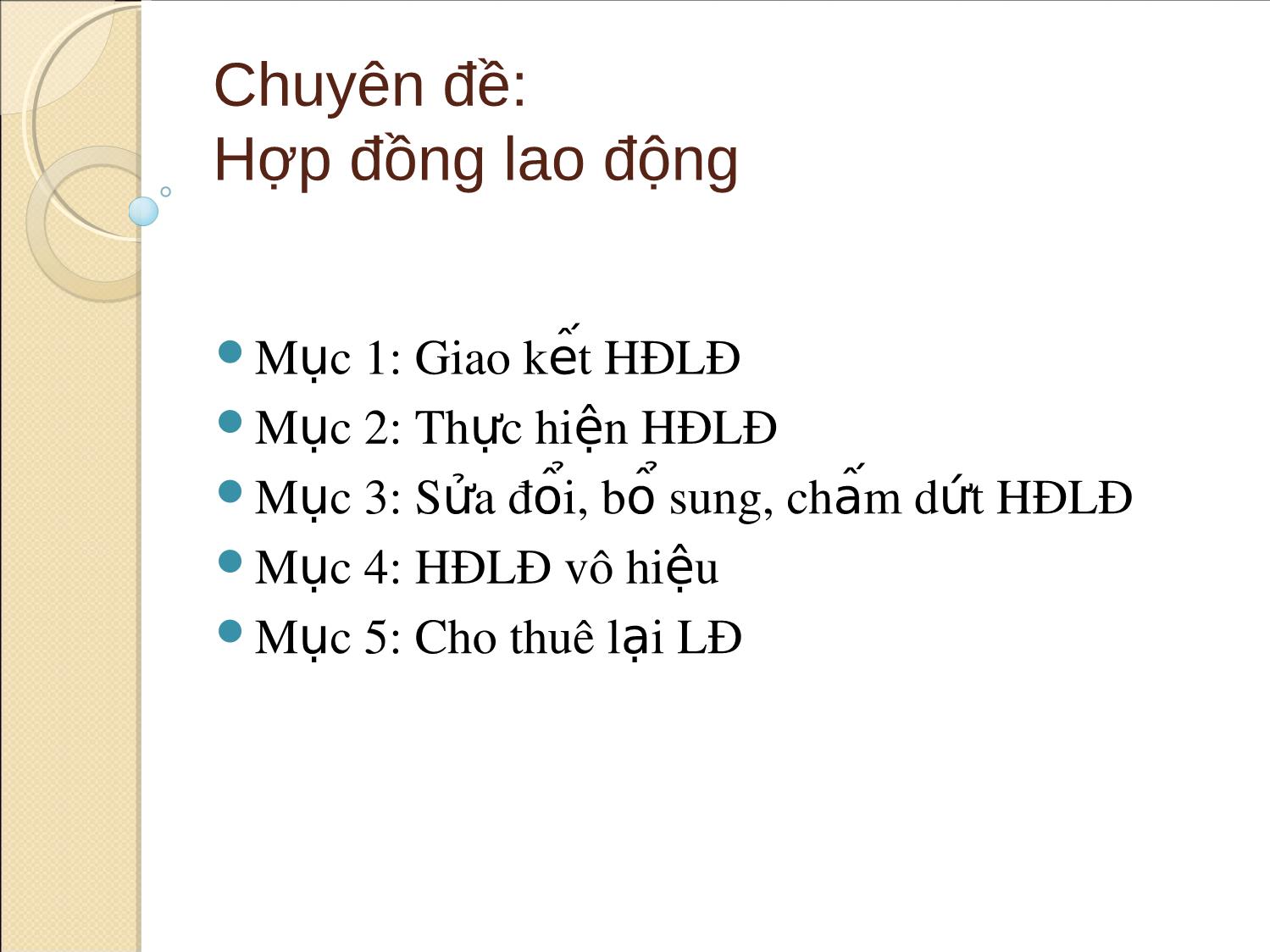 Bài giảng Hợp đồng lao động trang 2