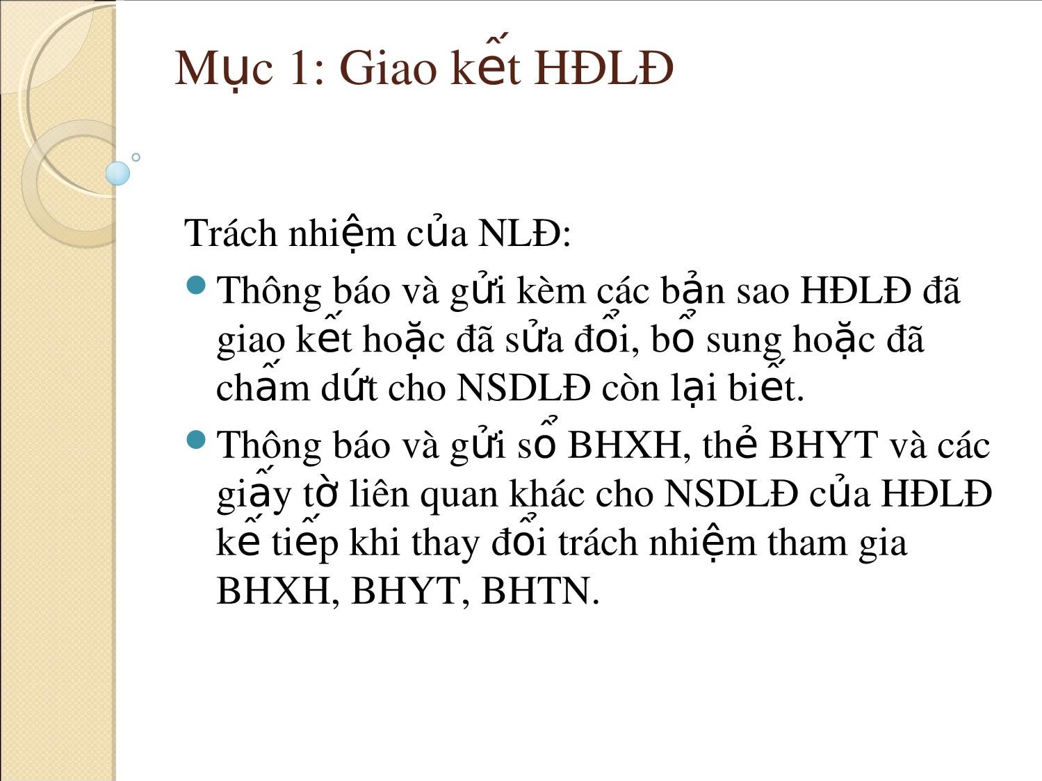 Bài giảng Hợp đồng lao động trang 8