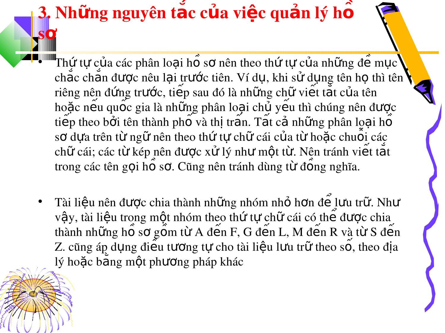 Bài giảng Kỹ năng quản lý hồ sơ (Bản hay) trang 9