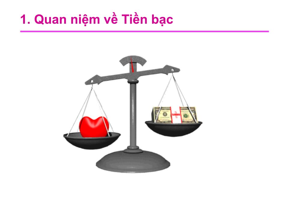 Bài giảng Quản lí tiền trang 2