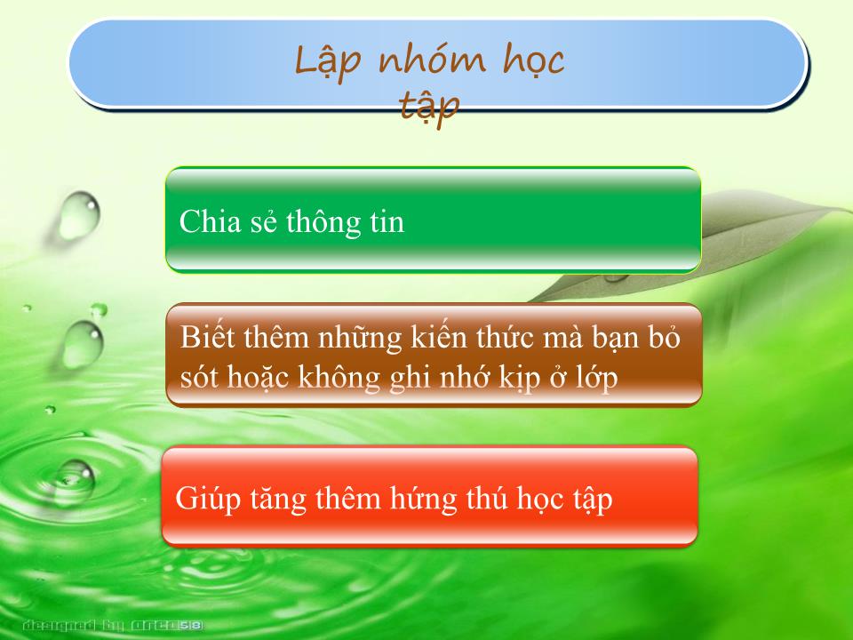 Bài giảng Phương pháp học tập tốt cho sinh viên trang 9