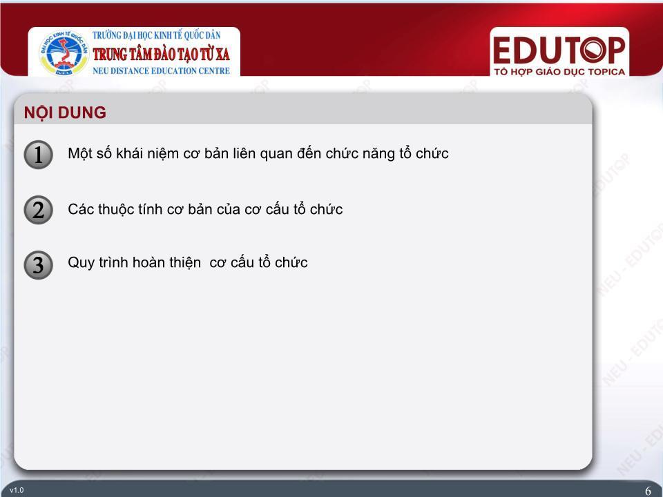 Bài giảng Quản lí - Bài 4: Chức năng tổ chức - Phan Kim Chiến trang 6