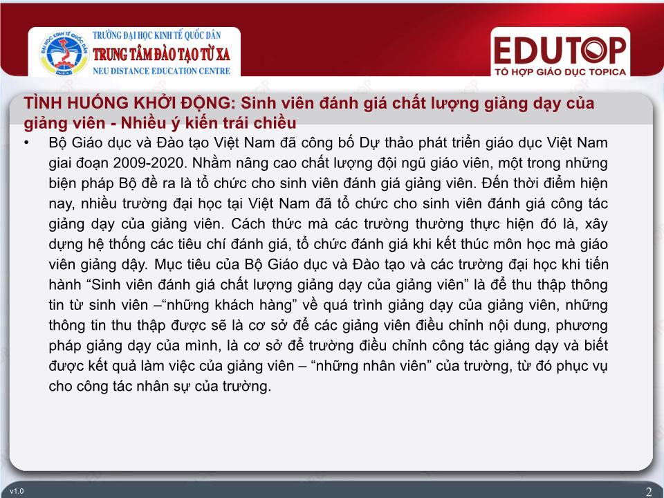 Bài giảng Quản lí - Bài 6: Chức năng kiểm soát - Phan Kim Chiến trang 2