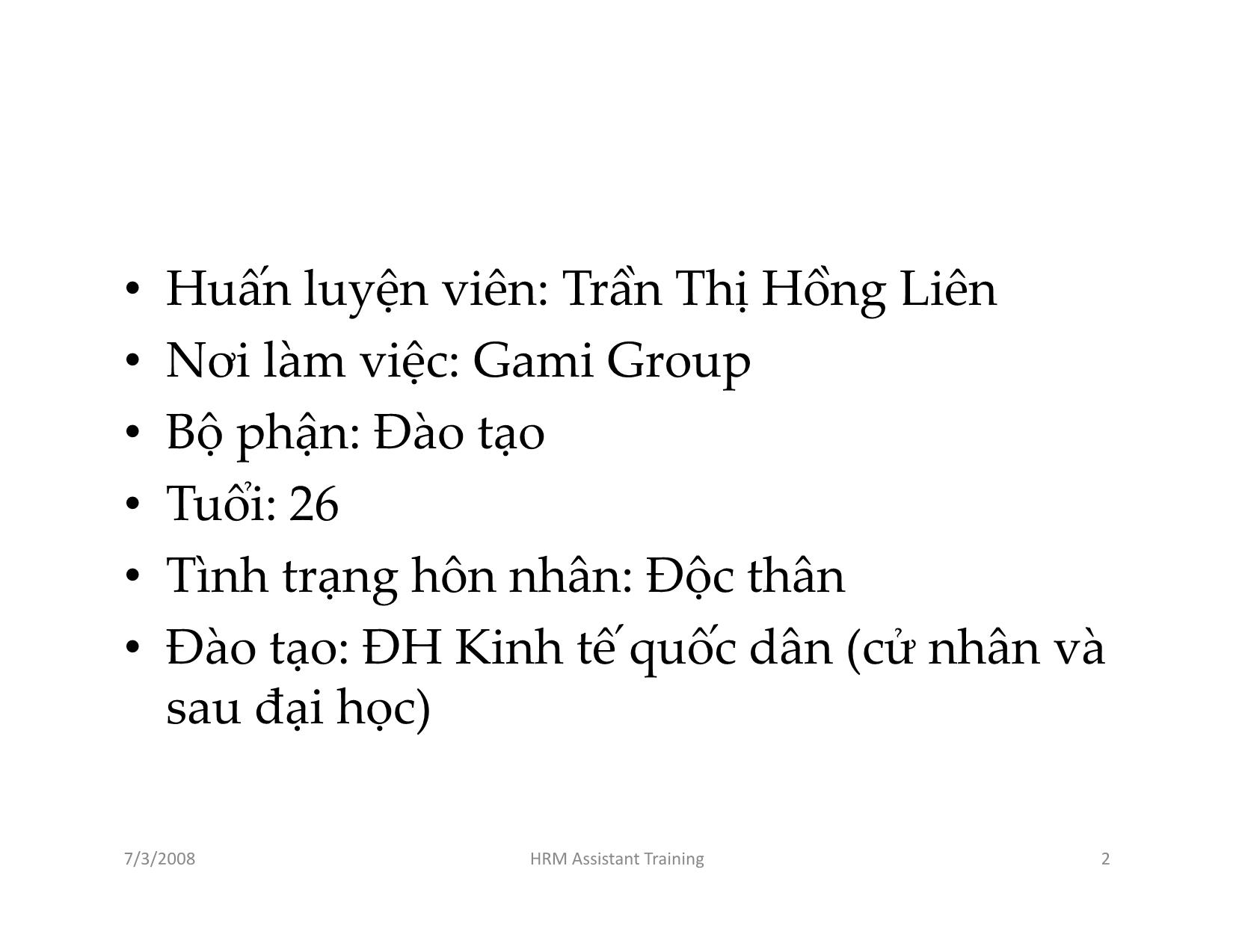 Chuyên đề Đào tạo và phát triển nhân sự trang 2