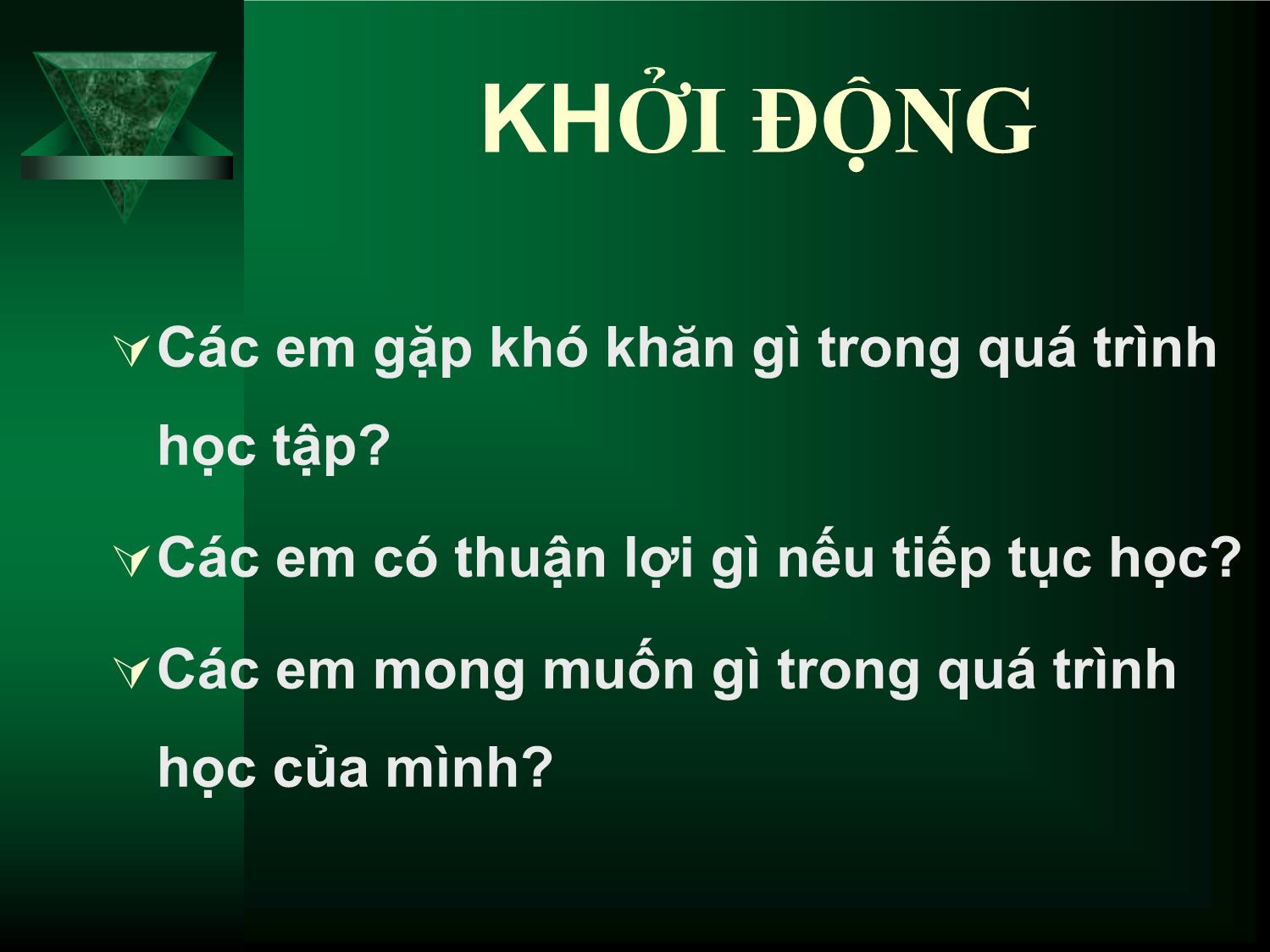 Bài giảng Hướng dẫn phương pháp tự học trang 3