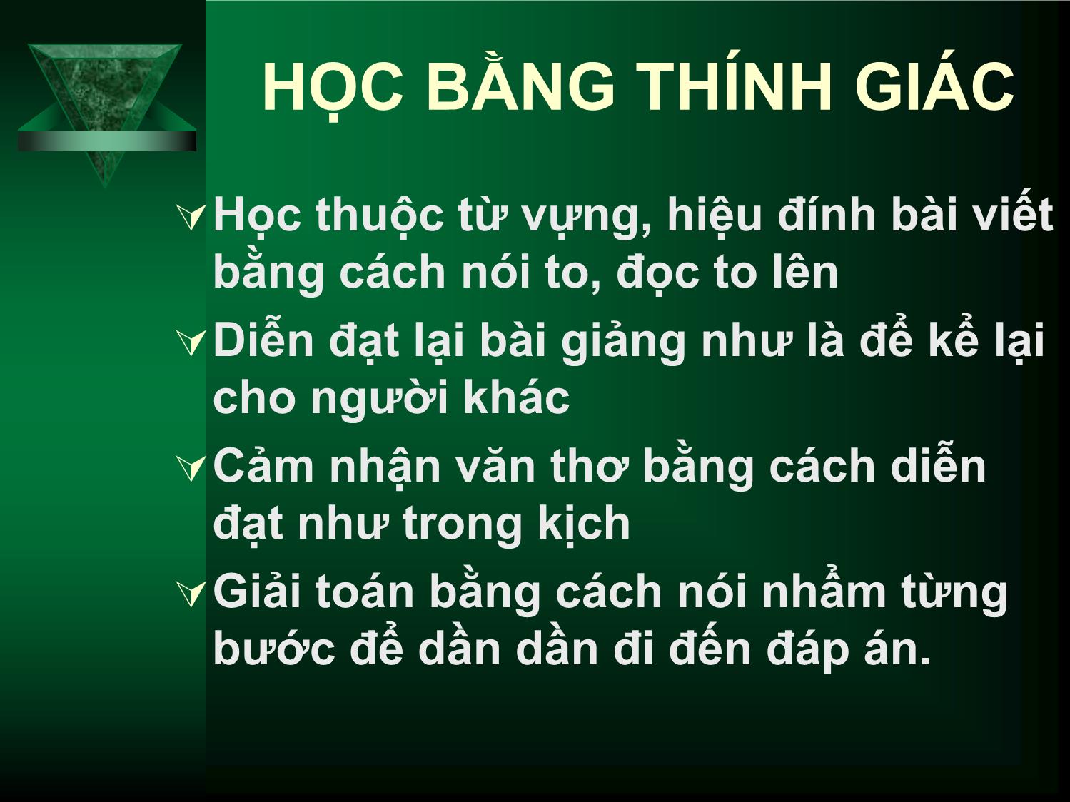 Bài giảng Hướng dẫn phương pháp tự học trang 9