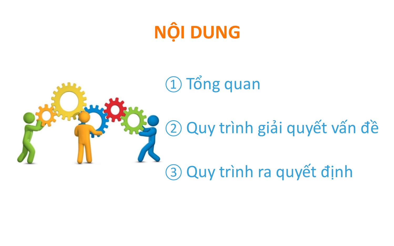 Bài giảng Kỹ năng giải quyết vấn đề và ra quyết định trang 3