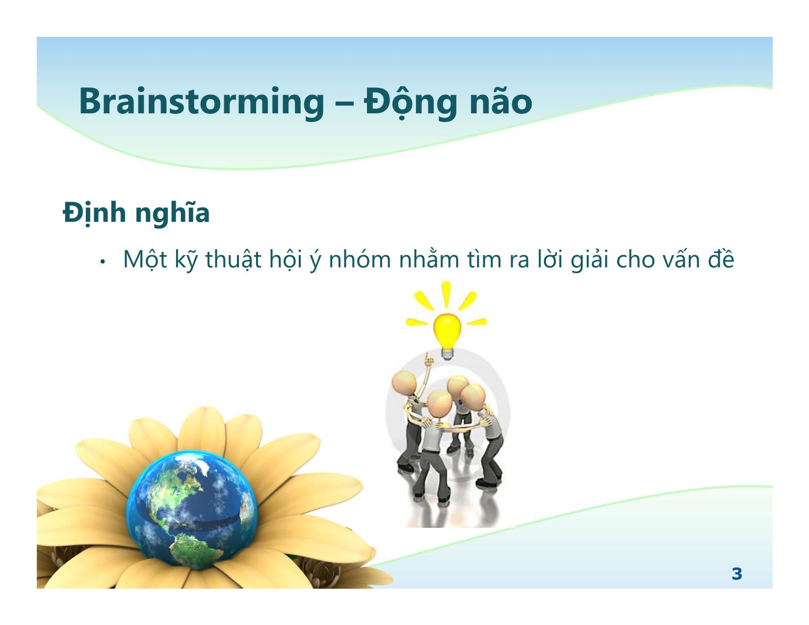 Bài giảng Kỹ năng tư duy trang 3