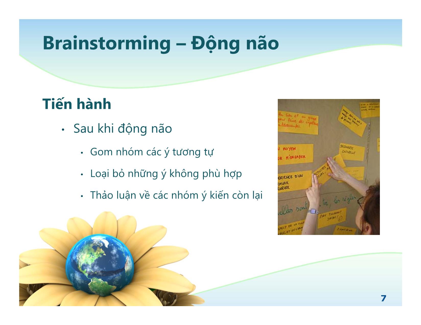 Bài giảng Kỹ năng tư duy trang 7