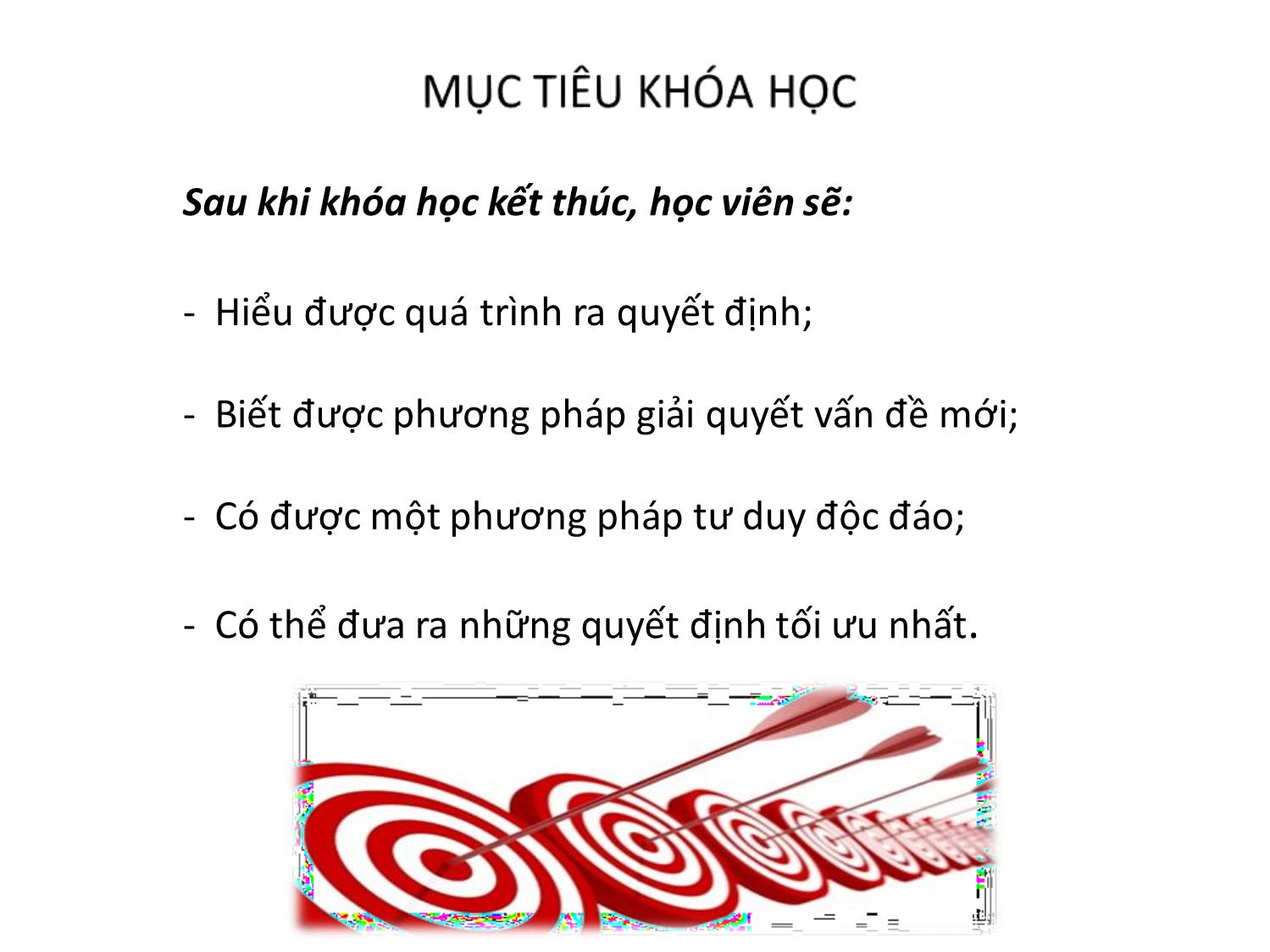 Bài giảng Nâng cao kỹ năng giải quyết vấn đề và ra quyết định trang 3