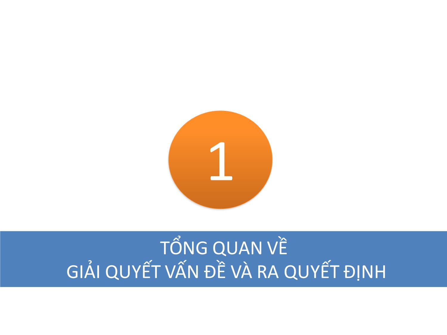 Bài giảng Nâng cao kỹ năng giải quyết vấn đề và ra quyết định trang 5