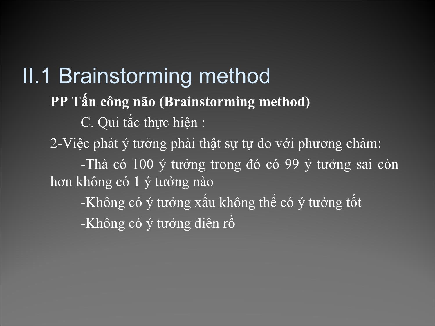 Bài giảng Phương pháp sáng tạo - Chương 2 trang 6