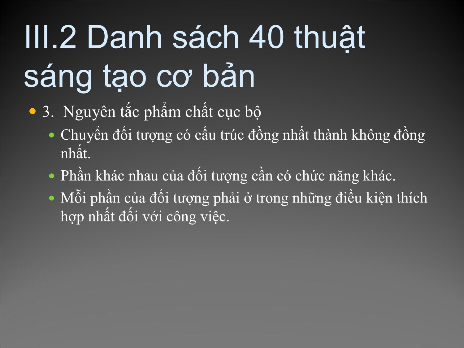 Bài giảng Phương pháp sáng tạo - Chương 3 trang 7