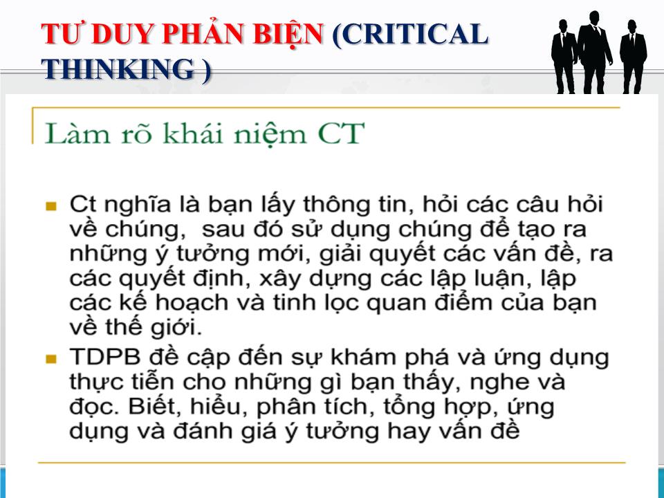 Bài giảng Tư duy phản biện trang 8