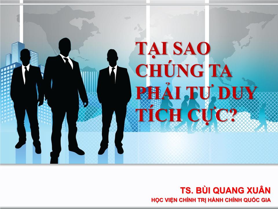 Bài giảng Kỹ năng tư duy hiệu quả và sáng tạo trong công việc trang 2